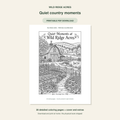 Wild Ridge Acres Adults printable PDF coloring book